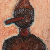 “Pinóquio, o Menino de Madeira II”, óleo sobre tela, 24x30cm [INDISPONÍVEL / UNAVAILABLE]