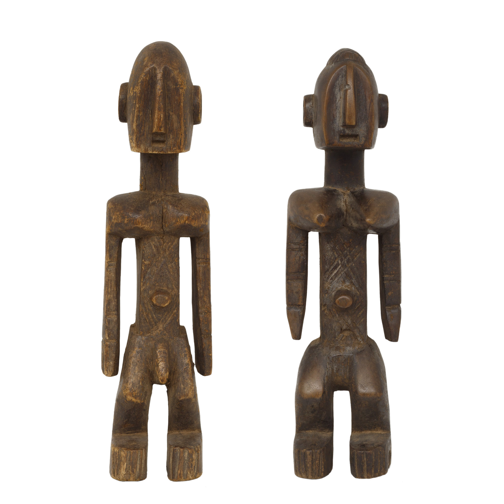 "Casal de Estatuetas", Dogon, Mali, Séc. XX