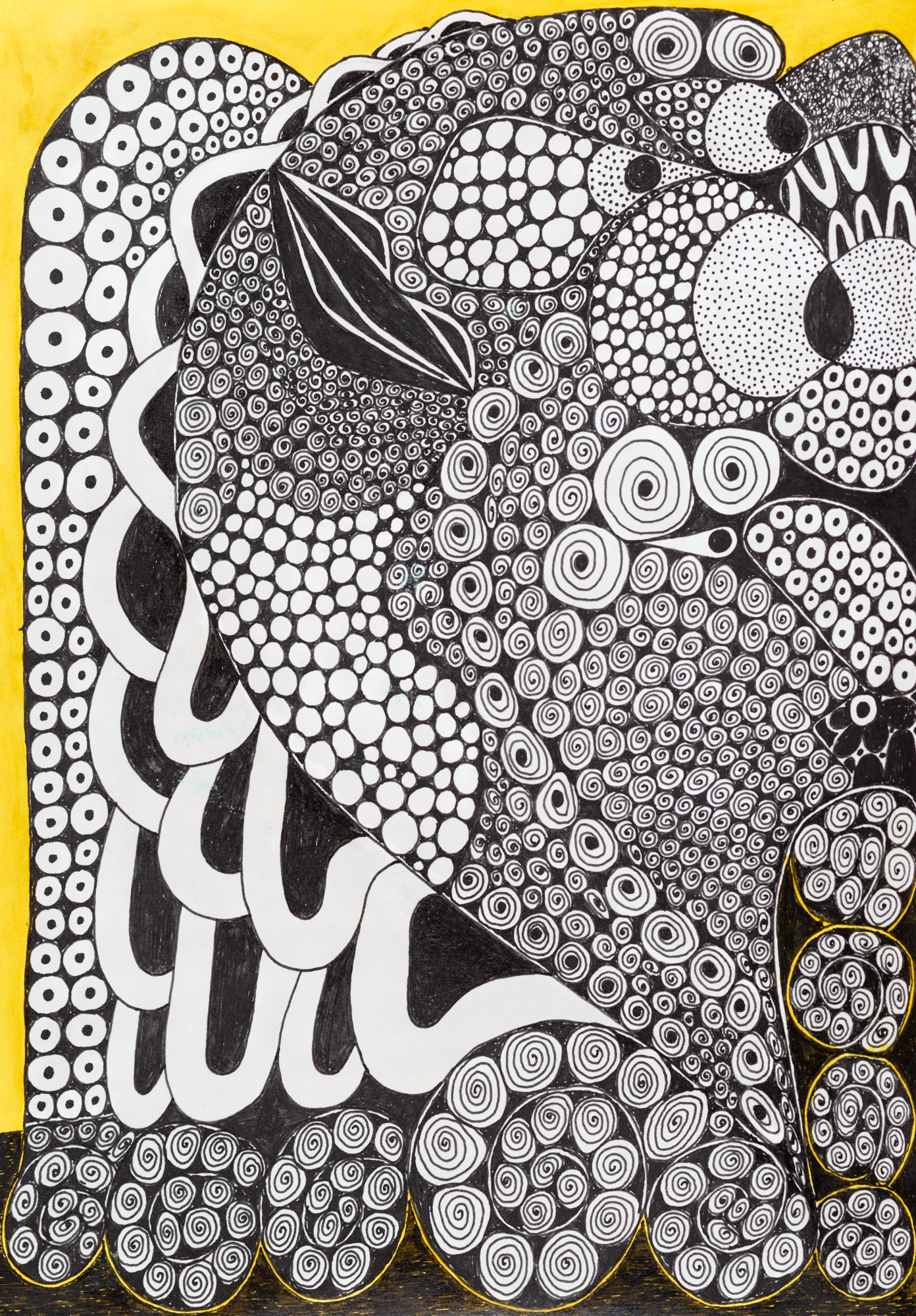 Zentangle Pieces, Drawing by Miguel Marques