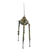 Nº051 “Intruder”, 2015, candeeiro, coador, lâmpadas, outros objectos metálicos pintados, 20x96x25cm