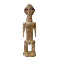 Ada Adan, Ewe, "Estatueta Adan Aklama", Gana ou Togo, século XX, madeira