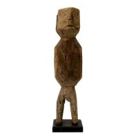 Figura Aklama, Adangbe, Gana, Séc. XX, madeira, 6x23x5cm – REF CCAK19-044