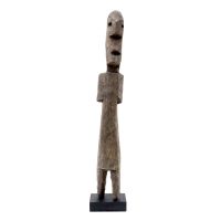 "Estatueta Aklama #125", Adangbé ou Ewe, Gana, século XX, madeira, 3x22x2cm [COLECÇÃO CRUZES CANHOTO]