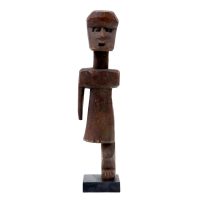 "Estatueta Aklama #97", Adangbé ou Ewe, Gana, século XX, madeira, 5x20x3cm [INDISPONÍVEL / UNAVAILABLE]