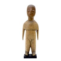 Ewe, "Boneco Gemelar Venavi", Gana, Togo ou Benim, século XX, madeira, 6x19x4cm [INDISPONÍVEL / UNAVAILABLE]