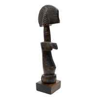 "Biiga Doll", Mossi, Burkina Faso, século XX, madeira, 5x28x10cm – REF CC19-553 [INDISPONÍVEL / UNAVAILABLE]