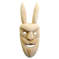 "Máscara de Rituais de Inverno", José Cabral, Lazarim, Lamego, 2020, madeira de amieiro, 15x47x13cm [INDISPONÍVEL/UNAVAILABLE]