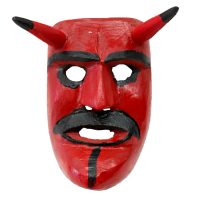"Máscara de Rituais de Inverno", Tozé Vale, Vila Boa de Ousilhão, Vinhais, 2020, madeira, 19x21x12cm [INDISPONÍVEL / UNAVAILABLE]
