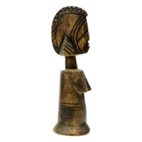 Biga Doll, Mossi, Burkina Faso, Séc. XX, madeira, 5x15x5cm – CC20-116