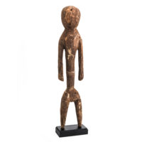 Figura Tchitcheri, Moba, Togo, Séc. XX, madeira, 9x41x7cm – Ref CCT21-028