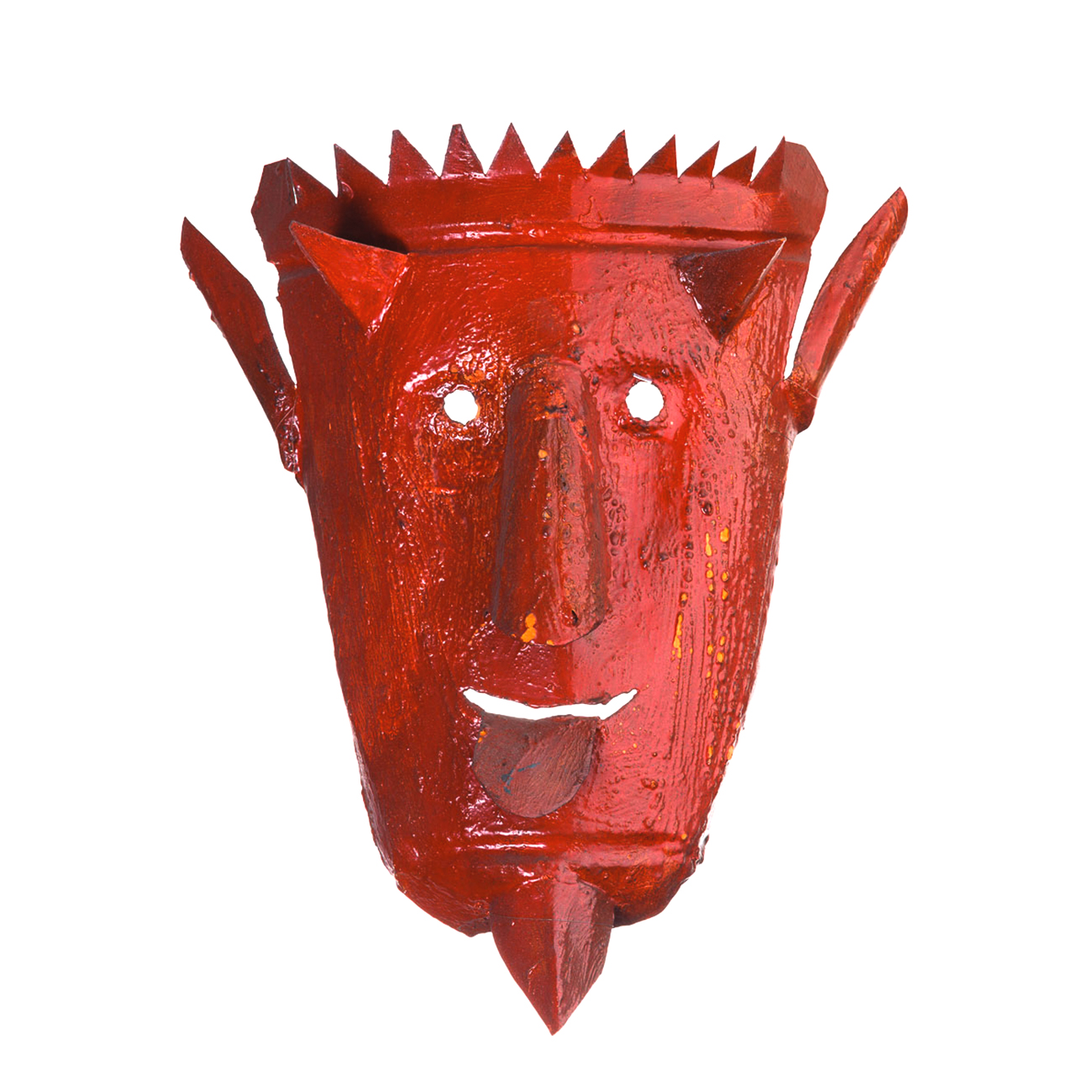 Máscara dos Rituais de Inverno de Trás-os-Montes, Germano Macedo, 2016, Bragança, metal pintado