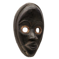 Máscara Gunye Ge, Dan, Libéria / Costa do Marfim, Séc. XX, madeira, pigmentos, 15×26×10cm – Ref CCT21-048 [INDISPONÍVEL / UNAVAILABLE]