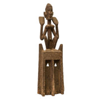 Máscara Satimbe, Dogon, Mali, Séc. XX, madeira, 22x70x13cm – Ref CCT22-027