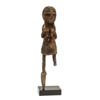 Figura ritual Bochio, Fon, Benim, Séc. XX, madeira, 5x22x5cm – Ref CCT22-115