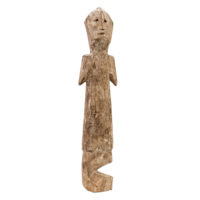 Figura Aklama, Adan, Gana, Séc. XX, madeira, 5x21x3cm – Ref CCAK19-038