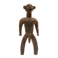 Figura ritual, Adja, Benim, Séc. XX, madeira, 10x25x6cm – Ref CCT23-018