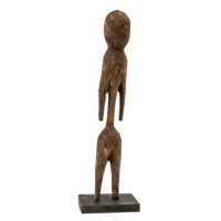 Figura Tchitcheri, Moba, Togo, Séc. XX, madeira, 4x22x4cm – Ref CCT23-051
