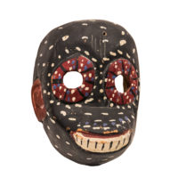 Máscara Mico (macaco), Mayan (Kaqchikel), Solalá, Guatemala, madeira, tintas, Primeira metade do Séc. XX, 16x20x12cm – Ref CCT22-126