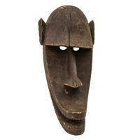 Máscara Kore Suruku, Bamana, Mali, Séc. XX, madeira, 20x40x20cm – Ref CCT23-087