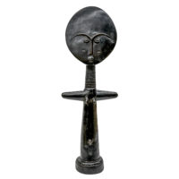 "Akuaba Doll", Ashanti, Gana, século XX, madeira, 13x38x7cm [INDISPONÍVEL/UNAVAILABLE]