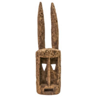 Máscara Walu, Dogon, Mali, Séc. XX, madeira, 15x55x11cm – CC20-155