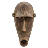 Máscara Zoomórfica, Dogon, séc. XX, Mali, Madeira, 17x35cm [INDISPONÍVEL / UNAVAILABLE]
