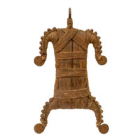 Namji, "Matakam Doll", Camarões, século XX, ferro, corda, 18x30x4cm