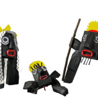 "Presépio dos Pasmados", 2017, madeira, tintas, diversos, 20x27x8cm [INDISPONÍVEL/UNAVAILABLE]