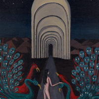 "A Passagem", acrílico sobre tela, 38x45cm [INDISPONÍVEL/UNAVAILABLE]