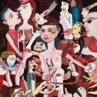 "Dia a Dia", acrílico sobre tela, 55x64cm