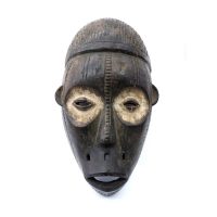 Máscara Ritual, Chokwe, Angola ou R.D. Congo, Séc. XX, madeira, pigmento natural, 21x39x13cm – Ref CC19-103 [INDISPONÍVEL / UNAVAILABLE]