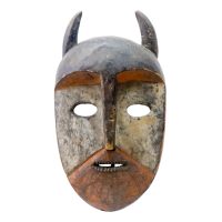 "Máscara Ritual Animal", Kumu, R.D. Congo, século XX, madeira, pigmentos naturais, 20x39x11cm [INDISPONÍVEL / UNAVAILABLE]