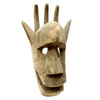"Máscara Ritual", Bambara, Mali, século XX, madeira, 23x44x18cm [INDISPONÍVEL / UNAVAILABLE]