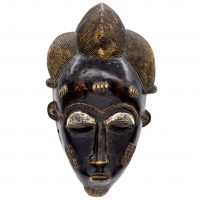 Máscara baule, Baule, séc. XX, Costa do Marfim, Madeira, 60x40x15cm [INDISPONÍVEL / UNAVAILABLE]