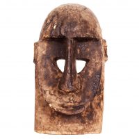 Máscara dogon macaco helmet, Dogon, séc. XX, Mali, Madeira, 19x30cm [INDISPONÍVEL / UNAVAILABLE]