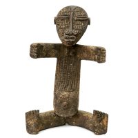 "Figura Relicário", Attié (Atyé, Akyé, Akié), Costa do Marfim, 1950-70, madeira, 28×52×11cm [INDISPONÍVEL / UNAVAILABLE]