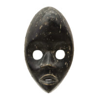 Face Mask, Dan, Libéria/Costa do Marfim, Séc. XX, madeira, 14x23x7cm – CC20-050 [INDISPONÍVEL / UNAVAILABLE]