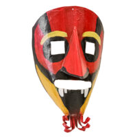 Máscara de Ritual de Inverno Transmontano, Alto (Alberto Leal), 2024, Bragança, metal, tintas, 17x26x11cm – Ref CCP24-047