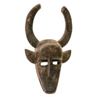 Máscara Ritual zoomórfica, Bamana, Mali, Séc. XX, madeira, 31x53x13cm – Ref CCT24-059