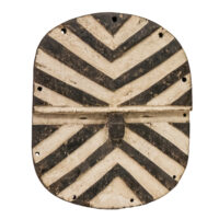Máscara Kidumu, Tsaayi - Téké, R.D. Congo, Séc. XX, madeira, pigmentos, 23x27x7cm – Ref CCT24-083