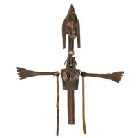 Marioneta Sogobo, Bamana, Mali, Séc. XX, madeira, metal, cordel, 50x60x12cm– Ref CCT24-111
