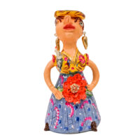 Boneca, Júlia Côta, 2025, Galegos - Barcelos, barro pintado, 17x34x17cm – Ref CCP25-037