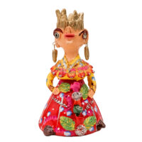 Boneca, Júlia Côta, 2025, Galegos - Barcelos, barro pintado, 16x29x17cm – Ref CCP25-039
