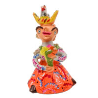 Boneca, Júlia Côta, 2025, Galegos - Barcelos, barro pintado, 14x24x14cm – Ref CCP25-041