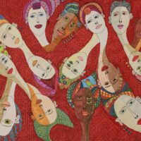 Sem título, Clara Probanza, 2023-2024, País Basco, caneta sobre papel, 38x30cm – Ref CCCP25-001