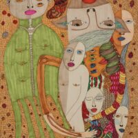 Sem título, Clara Probanza, 2021, País Basco, caneta sobre papel, 23x32cm – Ref CCCP25-003