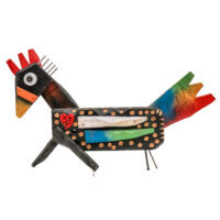 Cagálo, Idalécio, 2017-07-01, Águeda, madeira, tintas, objectos diversos, 49x28x8cm – Ref CCID25E-023