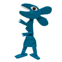 Peixota, Idalécio, 2019, Águeda, madeira, tintas, objectos diversos, 33x50x11cm – Ref CCID25E-031