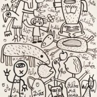 Calendário 29, Idalécio, 2019-01-04, Acrílico sobre cartolina, 62x90cm – Ref CCID25P-029