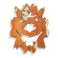 Travesso nº008, André da Loba, 2025, Porto, madeira, 19x24x2cm – Ref CCAL25-008